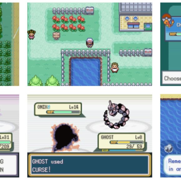 Pokemon Creepy Black GBA ROM Hack Game Custom Gameboy Advance - Picture 3 of 5